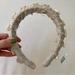 Anthropologie Accessories | Anthropologie | Shell Headband Nwt | Color: Cream/White | Size: Os