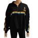 Disney Tops | Disney Mickey Mouse Embroidered Half Zip Shirt Women's Jr Size 3xl | Color: Black | Size: 3x