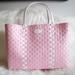 Kate Spade Bags | New Kate Spade New York Woven Pink Large Tote Bag Weekender Beach Bag Pink | Color: White | Size: Os