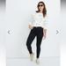 Madewell Jeans | Madewell Tall 9" Mid-Rise Skinny Jeans In Lunar Black Wash: Tencel Denim, 26t | Color: Black | Size: 26