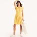 Nautica Women's Striped Wrap Dress Nautica Yellow, XXL