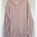 Michael Kors Tops | Michael Kors Powder Blush Pink Zip Up Hoodie | Color: Pink | Size: Xl