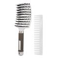 Barber Comb Hair Combs Creative 3-piece Hair and Beard Combs for Curly Hair and Fine Hair Simple Handmade Hairbrushes for Men and Women Home Use Travel Hair Comb (Color : C)