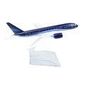 RIBONI For Azerbaijan Airlines B787 Model Toy Children's Gift 1/4 Scale Alloy 16cm