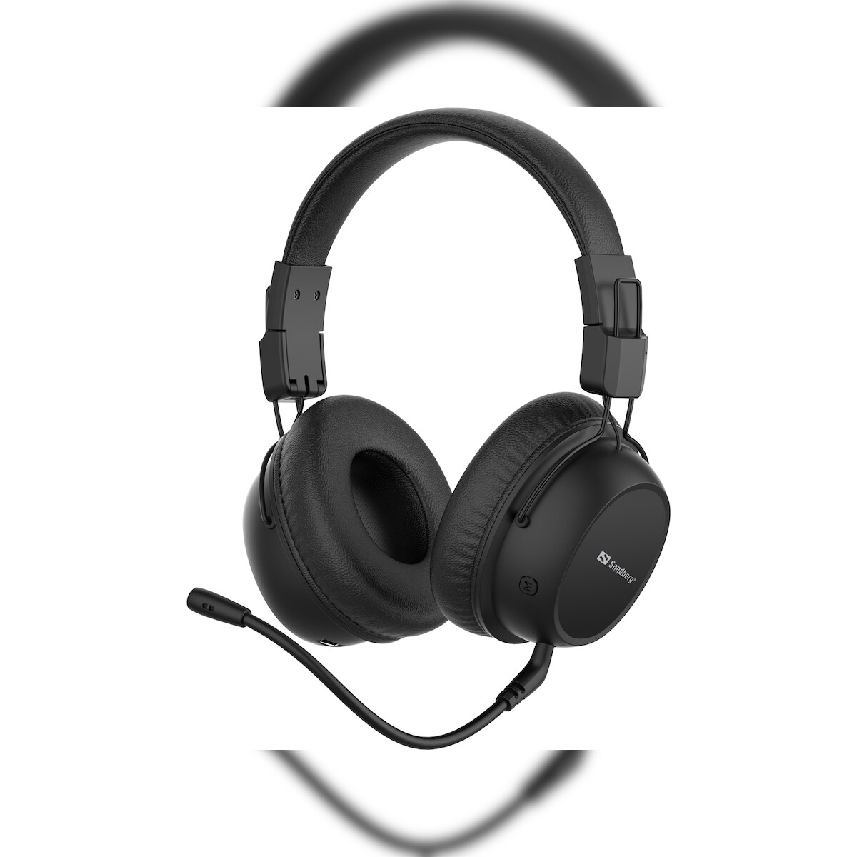 Sandberg 126-36 Kopfhörer & Headset Kabellos Kopfband Gaming USB Typ-C Bluetooth Schwarz Image