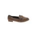 Torrid Flats: Loafers Chunky Heel Classic Gray Print Shoes - Women's Size 8 1/2 Plus - Almond Toe