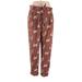 American Eagle Outfitters Casual Pants - High Rise Harem Pants Tapered: Brown Bottoms - Women's Size X-Large