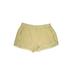 BB Dakota by Steve Madden Shorts: Yellow Brocade Bottoms - Women's Size Large