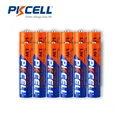 PKCELL – lot de 12 piles alcalines à usage unique 1.5V AAA LR03 3 boîtiers de rangement pour