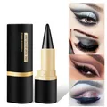 Crayon Eyeliner Noir Imperméable Bâton Amélioration des Yeux Gel Optique Solide Lisse Longue