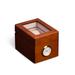 Red Barrel Studio® All in Time Watch Box Wood/Fabric in Brown | 3.25 H x 4.5 W x 3.25 D in | Wayfair 96066D3C4BC246DAAC9D3A0FB725895E