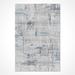 Gray 3'2" x 7'2" Area Rug - 17 Stories Saffron Rectangle 3' 11" X 7' 3" Area Rug 87.0 x 39.0 x 0.4 in Metal | Wayfair