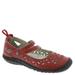 JBU By Jambu Bellerose Encore - Womens 10 Red Slip On Medium