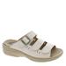 Propet Breezy Walker Slide - Womens 11 White Sandal X