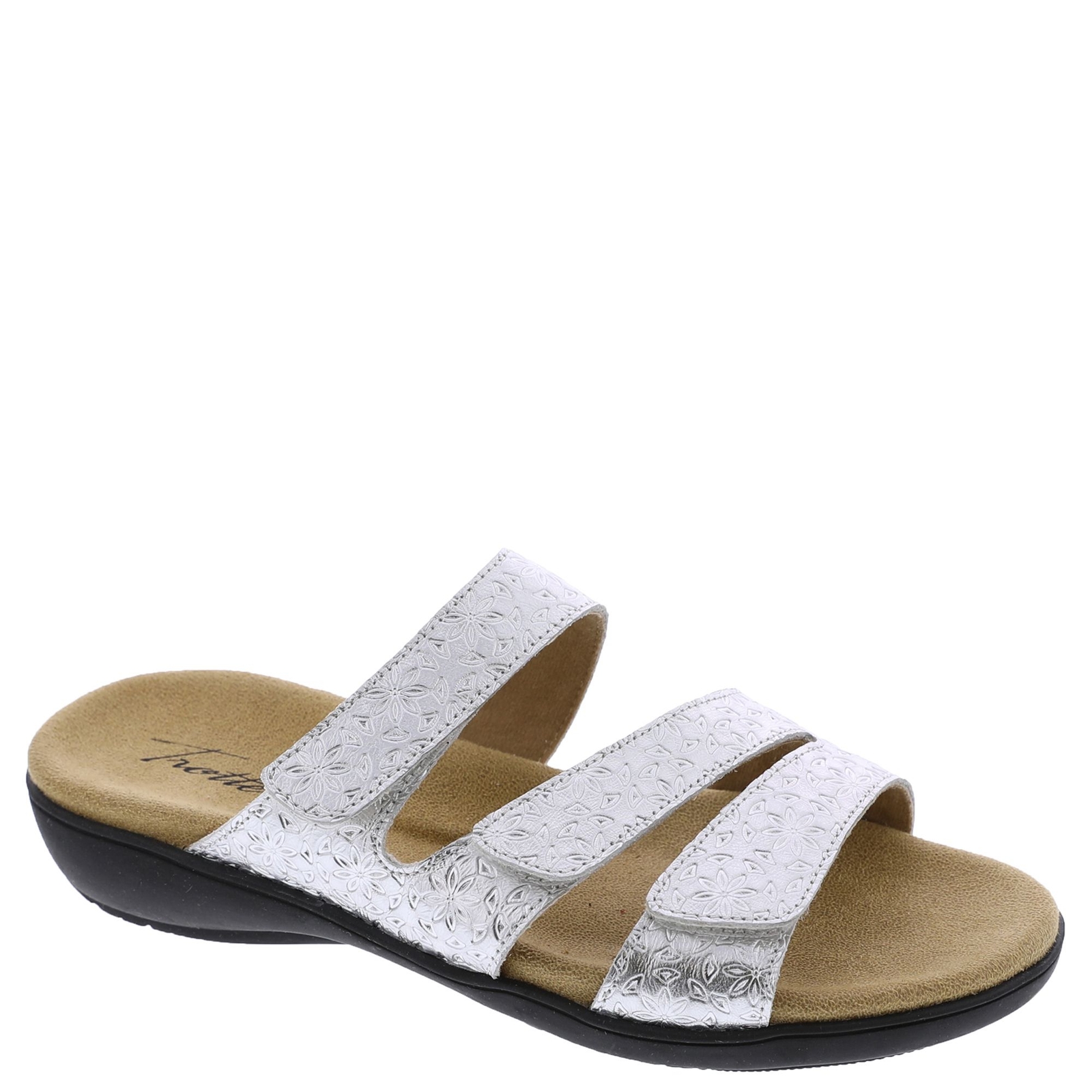 Trotters Rose Tool - Womens 9 Silver Sandal N