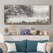 Longshore Tides Morning Canvas, Solid Wood in Black/Gray/White | 24 H x 60 W x 1.5 D in | Wayfair C7F73139125C4AB88593F14938ED458E