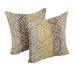 17-inch Square Premium Woven Outdoor Throw Pillows (Set of 1, 2, or 4)