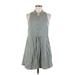 Others Follow Casual Dress - Shirtdress: Gray Dresses - Women's Size Medium