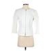 Worth New York Jacket: Short White Print Jackets & Outerwear - Women's Size 4