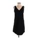 Banana Republic Factory Store Casual Dress - Shift: Black Solid Dresses - Women's Size 2