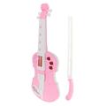 Pink Musical Instruments Childrens Toys Kids Guitar Ukulele Violin for Girl Baby Toddler