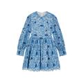 Marlo Kids Evangeline Broderie-anglaise Cotton Dress - Blue - 9-10Y (9 Years)