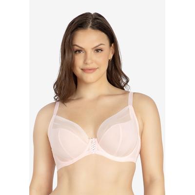 Plus Size Women's Shea Plunge Unlined Bra by Parfait in Petal Pink (Size 36 H)