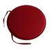 ESULOMP Indoor Outdoor Chair Cushions Round Chair Cushions with Ties Round Chair Pads for Dining Chairs Round Seat Cushion Garden Chair Cushions Set for Furnitu 11.8 x 11.8 inches