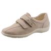 Klettschuh WALDLÄUFER "HENNI", Damen, Gr. 5,5 (38,5), beige, Nubukleder, sportlich, Schuhe, Komfortschuh, Freizeitschuh, Halbschuh mit Nieten und H-Weite