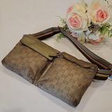 Gucci Bags | Authentic Gucci Belt Bag | Color: Gold/Green | Size: 12 X 6