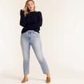 J. Crew Jeans | J. Crew High Rise 90s Classic Straight Jean In Scuttle Wash Ba658 Size 31 Tall | Color: Blue | Size: 31