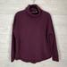 Athleta Tops | Athleta Burgundy Cowl Neck Pullover Hoodie Size Medium | Color: Pink/Red | Size: M