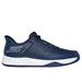 Skechers Men's Slip-ins Relaxed Fit: Viper Court Reload Sneaker | Size 10.5 | Navy/Yellow | Textile/Synthetic | Vegan | Machine Washable | Arch Fit