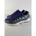 Nike Shoes | Nike Air Max 95 Gs Se Court Size 6y 7.5 Women Purple Green Chameleon Aj1899-500 | Color: Black | Size: 6g