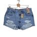 Levi's Shorts | Levi's Button Fly Distressed Cut Off 501 Shorts Size 34 | Color: Blue | Size: 34