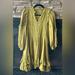 Free People Dresses | Free People, Mustard, Yellow Boho Dress. Worn Only One Time. | Color: Gold/Yellow | Size: Xs