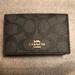 Coach Bags | Coach Card Case Mico Wallet | Color: Black | Size: Os