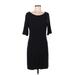 Tart Casual Dress - Sheath: Black Solid Dresses - Women's Size Medium