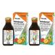 Saludynam Liquid Formula, Magnesium, Calcium, Zinc and Vitamin D, 2 x 250 ml, Gluten Freen PACK of 2