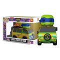 Funko Pop Ride SUPDLX! Movie Teenage Mutant Ninja Turtle - Leonardo in Van (Exc) Collectible Vinyl Figure - 73578