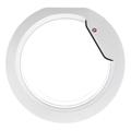Masterpart Washing Machine Door Assembly White Complete Glass & Handle compatible With Hoover Washing Machines DXA DXC HBW