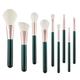 MGWYE 9pcs Makeup Brush Set Profession Powder Foundation Concealer EyeShadow Blush Blending Make Up Beauty Cosmestic Tool