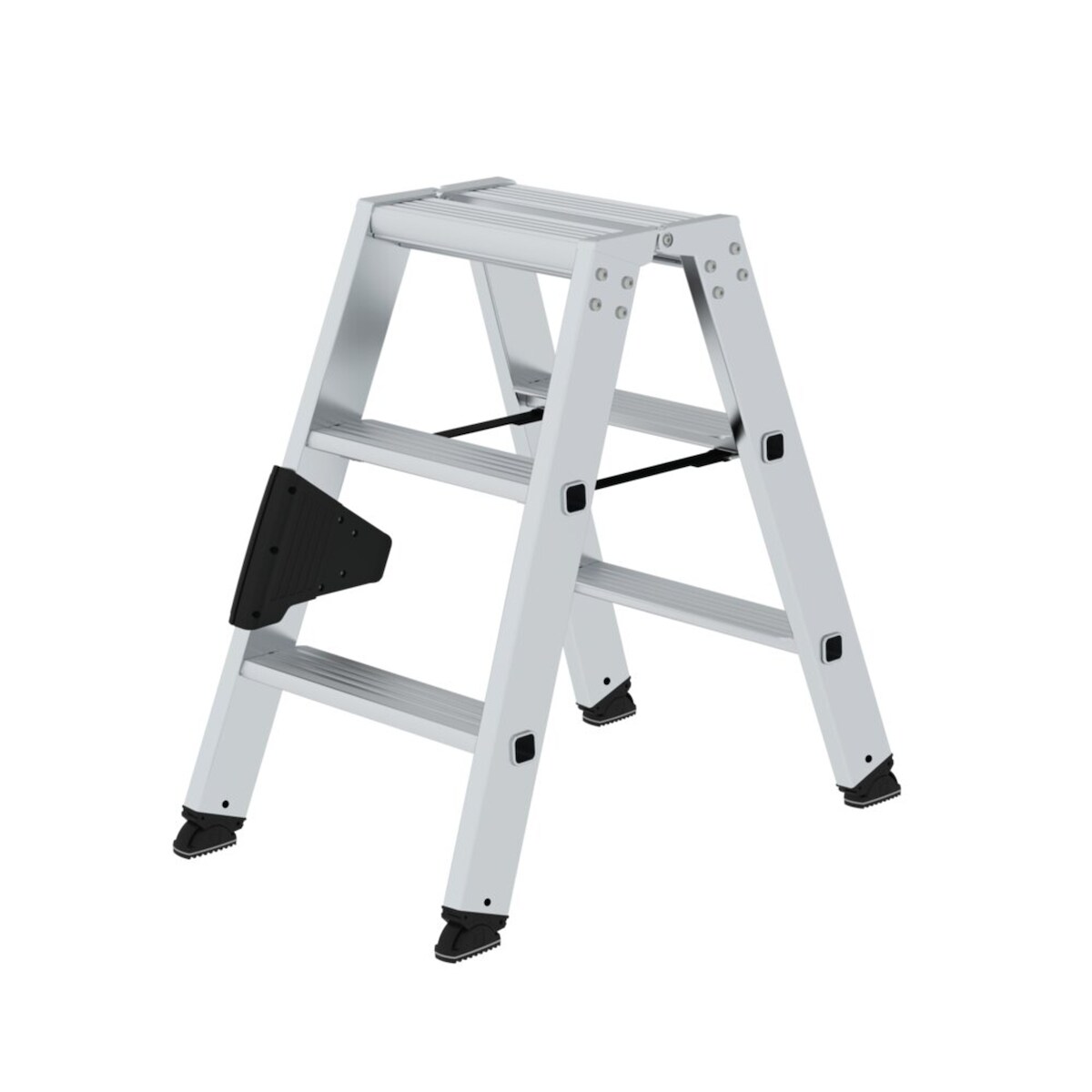 Munk Stehleiter 40228 beidseitig 2x3 Stufen Image