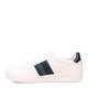 Ben Sherman Men's Bsmhampsv-1245 Sneaker, White/British Navy/Green, 10 UK