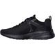 Skechers Men's BOBS Squad Chaos Elevated Drift Trainers, Black Synthetic/Mesh, 10.5 UK