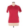 Port Authority Active T-Shirt: Red Solid Activewear - Women's Size X-Large