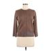 Grace Elements Cardigan Sweater: Brown Sweaters & Sweatshirts - Women's Size Medium