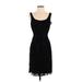 Marc New York Andrew Marc Casual Dress - Sheath Scoop Neck Sleeveless: Black Solid Dresses - Women's Size 2