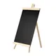 Tableau noir en bois pour message de mariage panneaux de craie brittop pour menu cadre debout