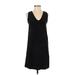 Everlane Casual Dress - Shift: Black Solid Dresses - Women's Size 00